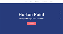 Desktop Screenshot of hortonpoint.com